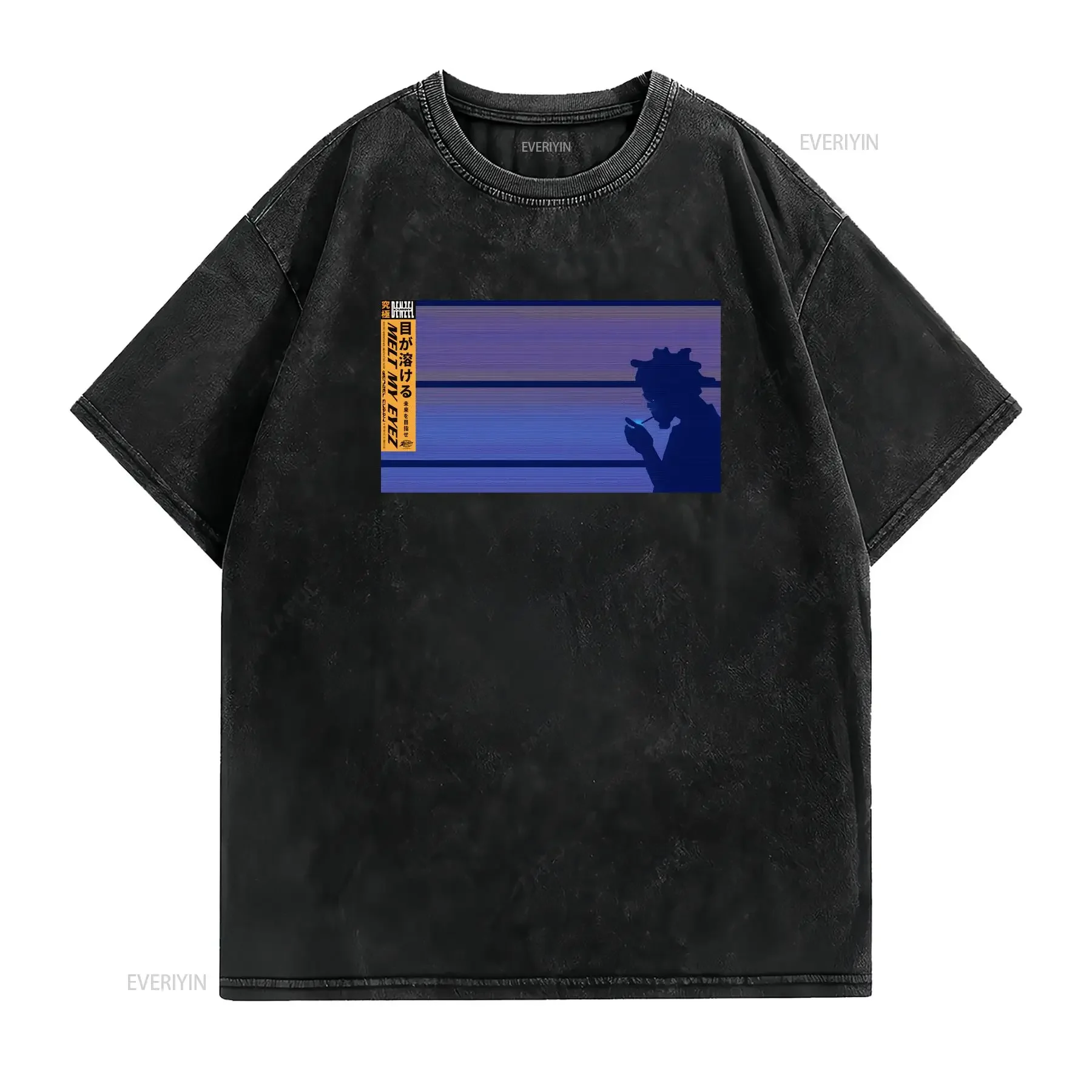 Denzel Curry Melt my Eyez see Your Future T Shirt vintage Washed Breathable fashion designer clothes homme Unisex Stylish