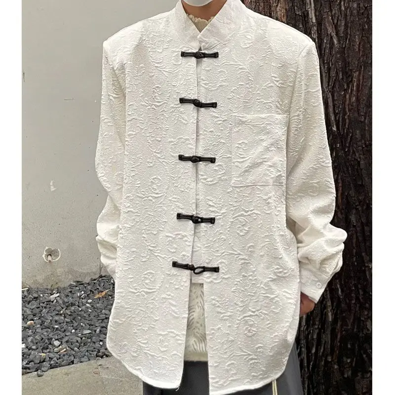 Men Women Chinese Style Hanfu Tops Pants Traditional Ethnic Kung Fu Jackets Trousers Cotton T-shirt Costume calligraph Hanfu set