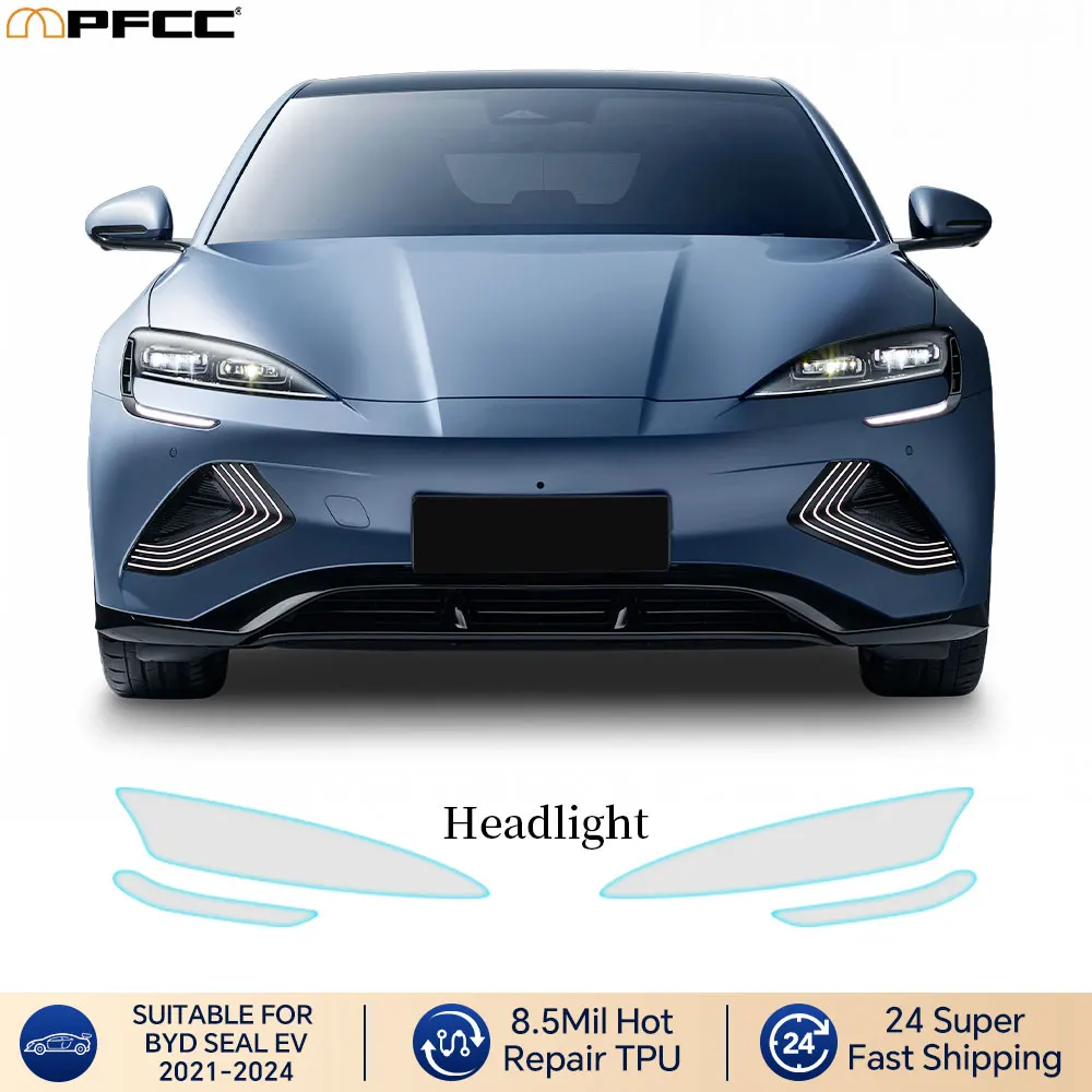 

Для BYD Seal EV 2021-2024 фара заднего вида B C стойки защитная пленка автомобильная наклейка защитные аксессуары от царапин