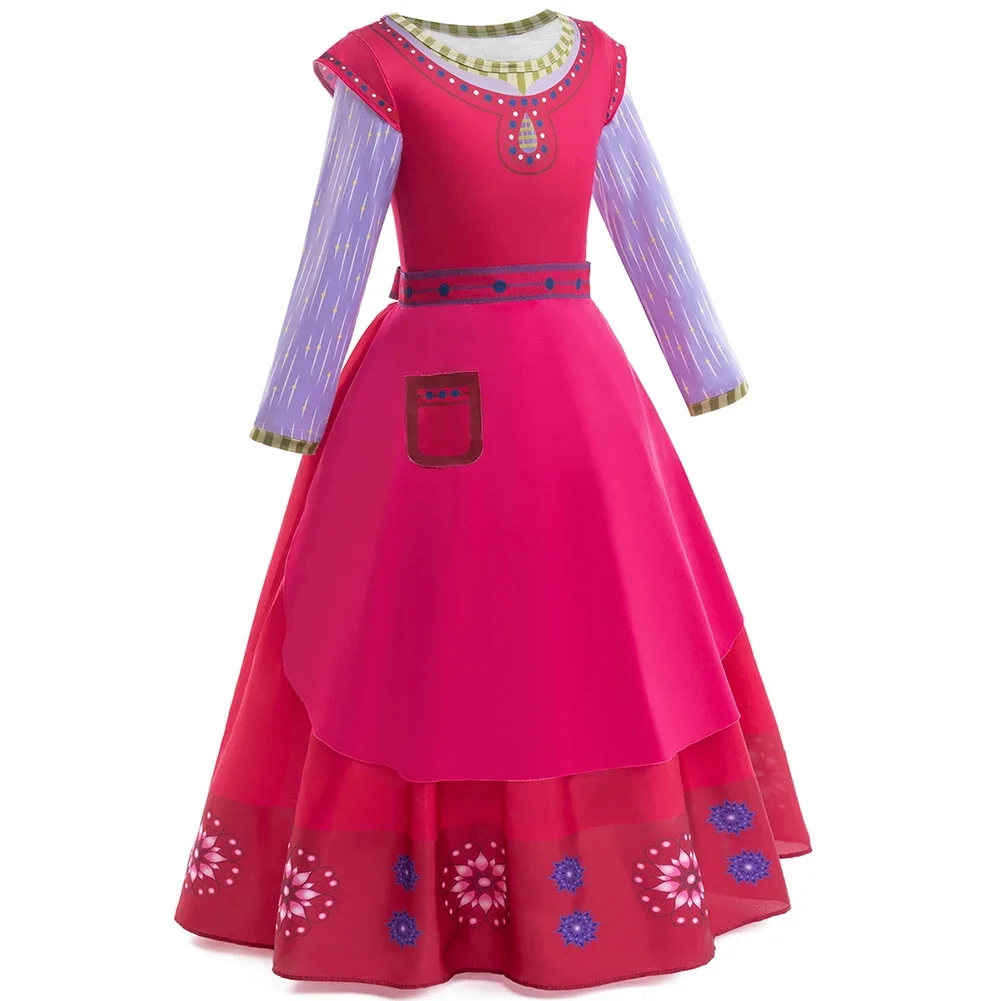 Neue Mädchen Karneval Wunsch Königin Amaya Cosplay Kostüm für Kinder Geburtstags feier Prinzessin verkleiden Kinder Rollenspiel ausgefallene Outfits – Detail 29