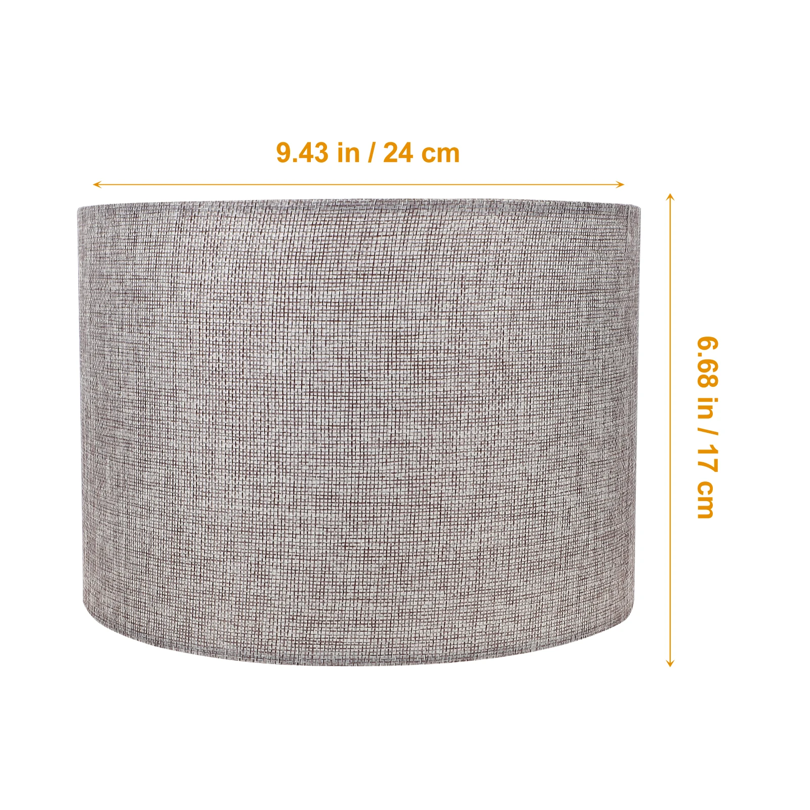 

Fabric Lampshade Cylindrical E27 Practical Durable Easy Install for Table Floor Lamps Lamp Shades Replacement Lampshade