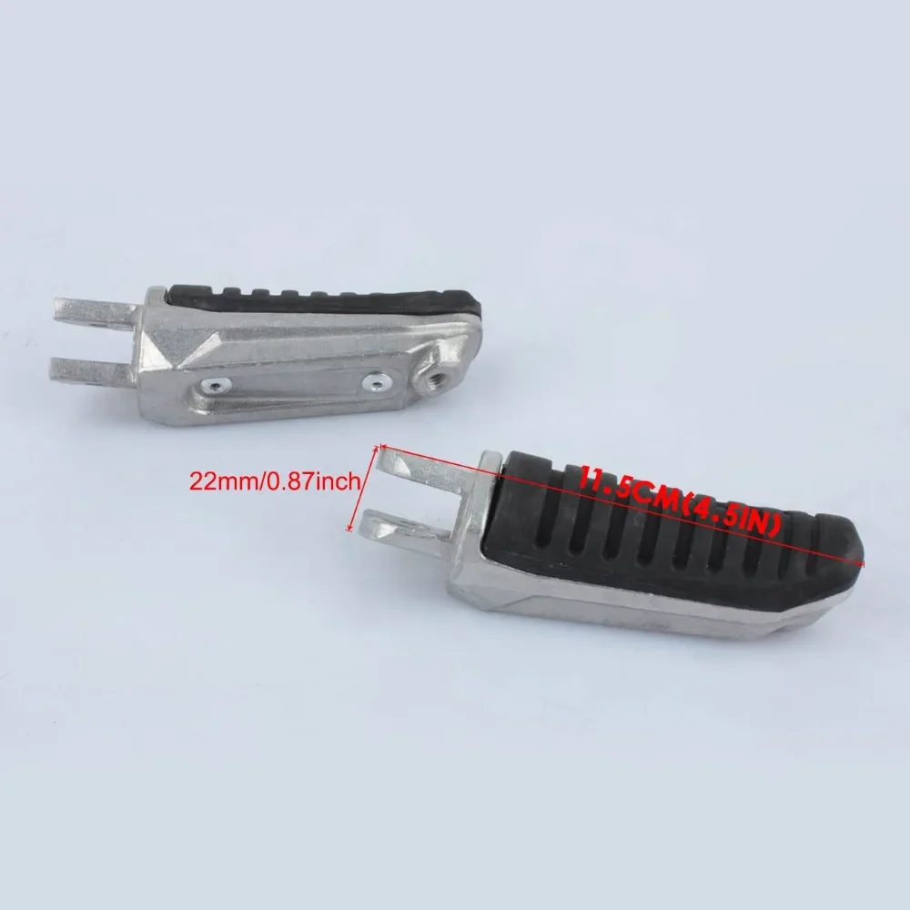 Aluminum Motorcycle Front Footpeg Footrest Peg Pedals Foot Pegs For Suzuki V-Strom 650 DL650 GSX1300R GSX1300 Hayabusa GSX650F