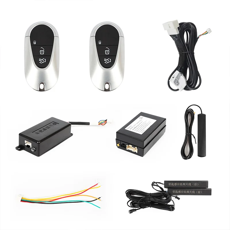 EASYGUARD Remote Control Smart Key PKE Kit Fit For Benz Vehicle With Factory OEM Push Start Button & Comfort Access/Entry BE3