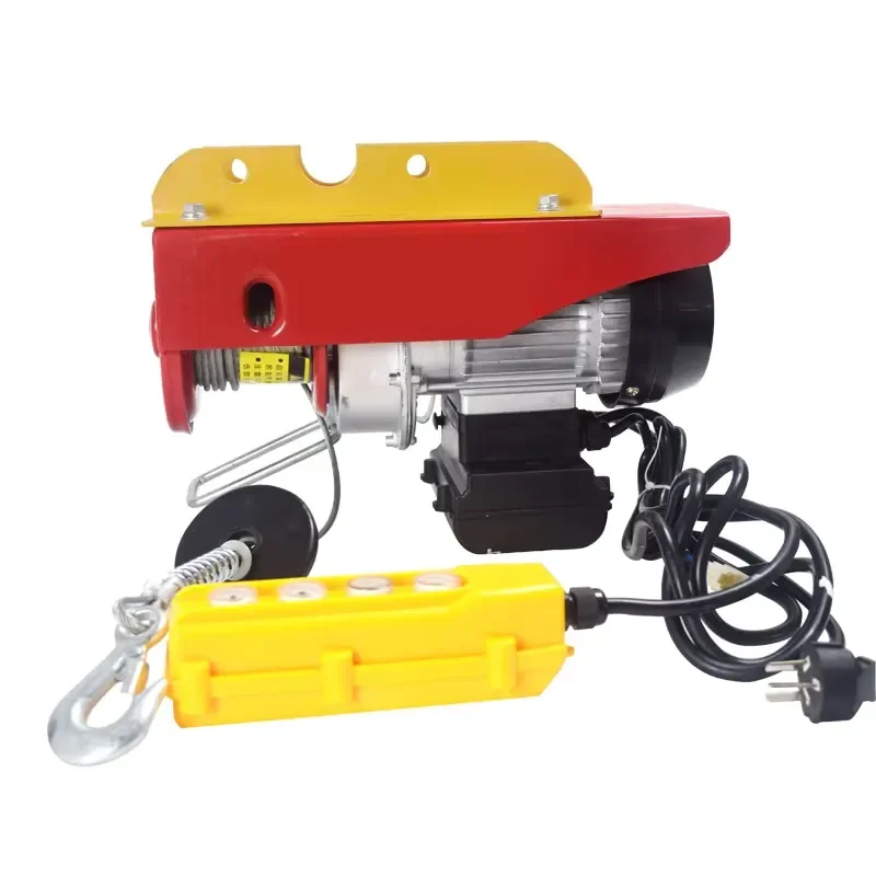 New Arrival Mini Electric Wire Rope Hoist Trolley Crane Electric Hoist 200 kg 500 kg 1000 kg with Electric Hoist Lifting - view 6