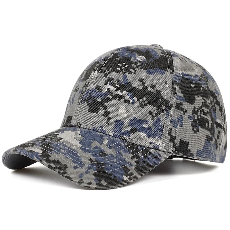 Unisex Light Plate Army Camouflage Baseball Caps Spring and Autumn Outdoor Adjustable Casual Hats Sunscreen Hat