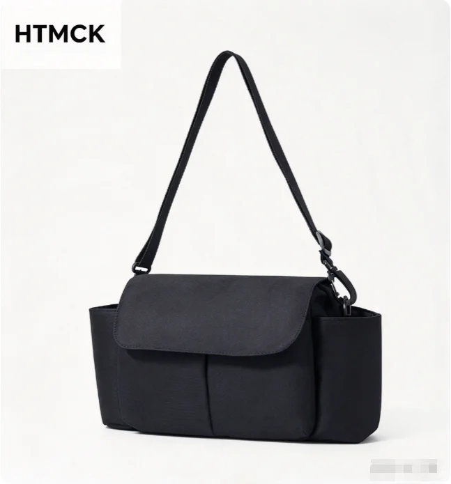 Large Capacity Stroller Storage Bag Convertible Shoulder Bag Crossbody Diaper Bags for Moms Baby Carriage Hanging Bag Accessory