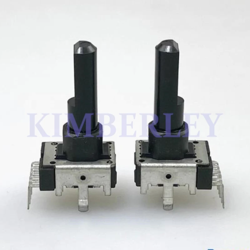 10 Piece RK12 Type Vertical Double B25K B50K C50K With Midpoint Mixer Volume Potentiometer 6-Pin Half Shaft Length 22.5MM