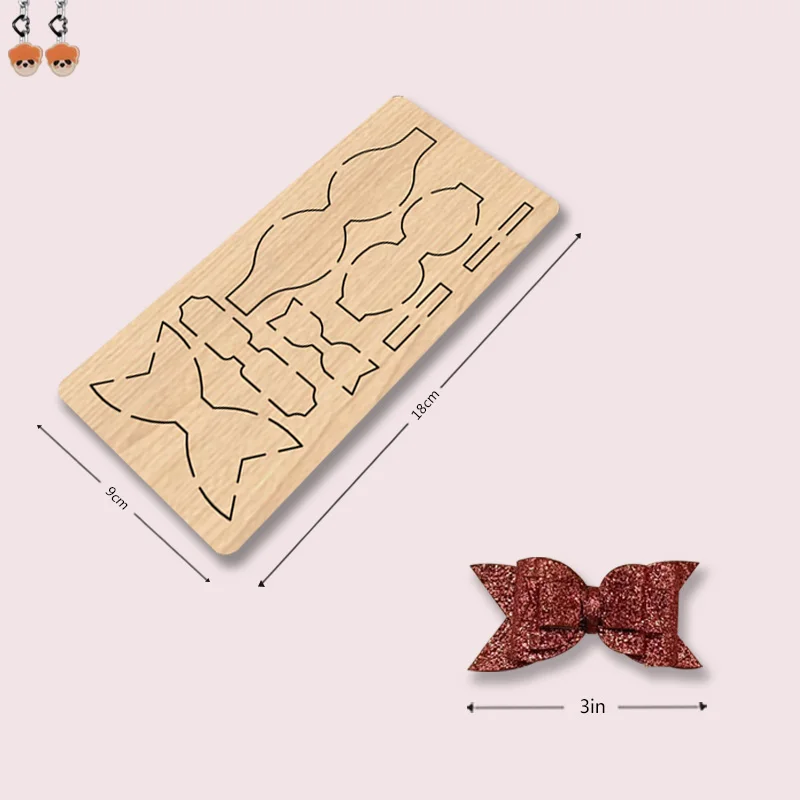 

Multi size and three layer charming dovetail bow wooden cutting dies suitable for most machines