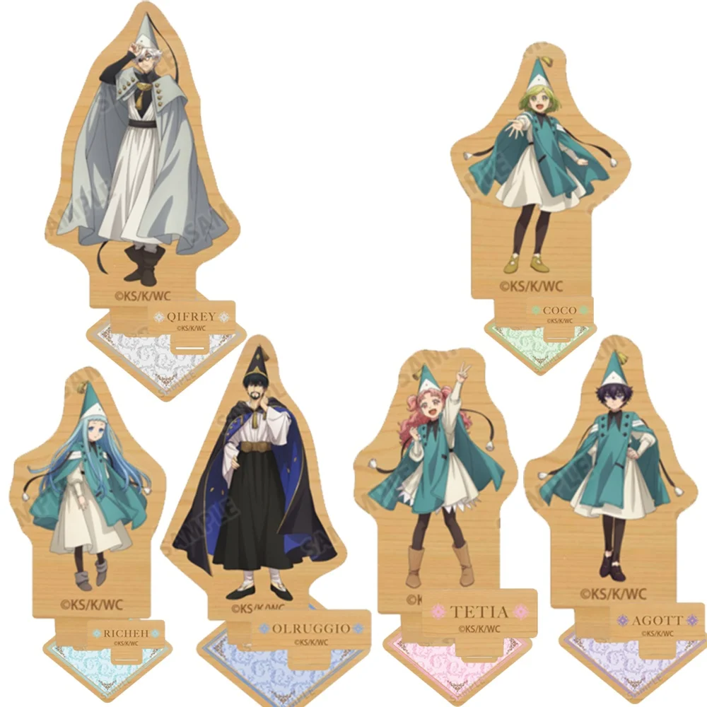 Witch Hat Atelier Original Art VER 15CM Double Sided Acrylic Stand Keychain 2026 New Anime Stand Coco Qifrey Olruggio Decor