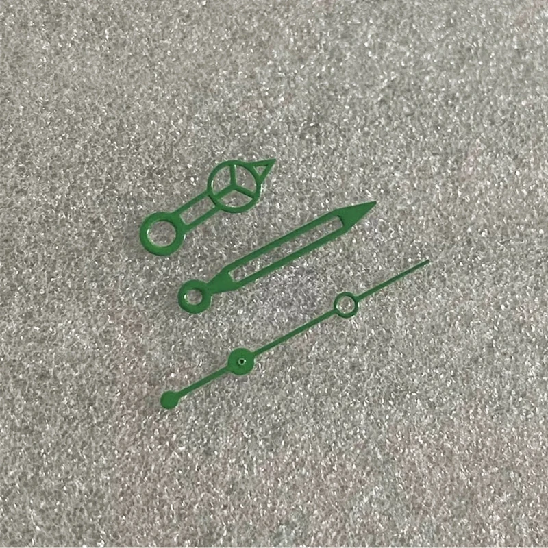 Nuovi accessori per orologi con tre lancette scavate colorate, senza luce notturna, adatti ai movimenti NH35/36/4R/7S