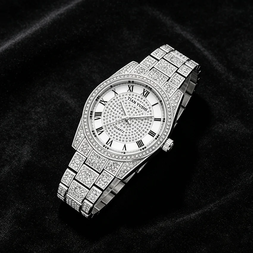 men-women-iced-out-watch-silver-crystal-rhinestone-roman-numerals-dial-bling-luxury-quartz-wristwatch-sparkling-gift