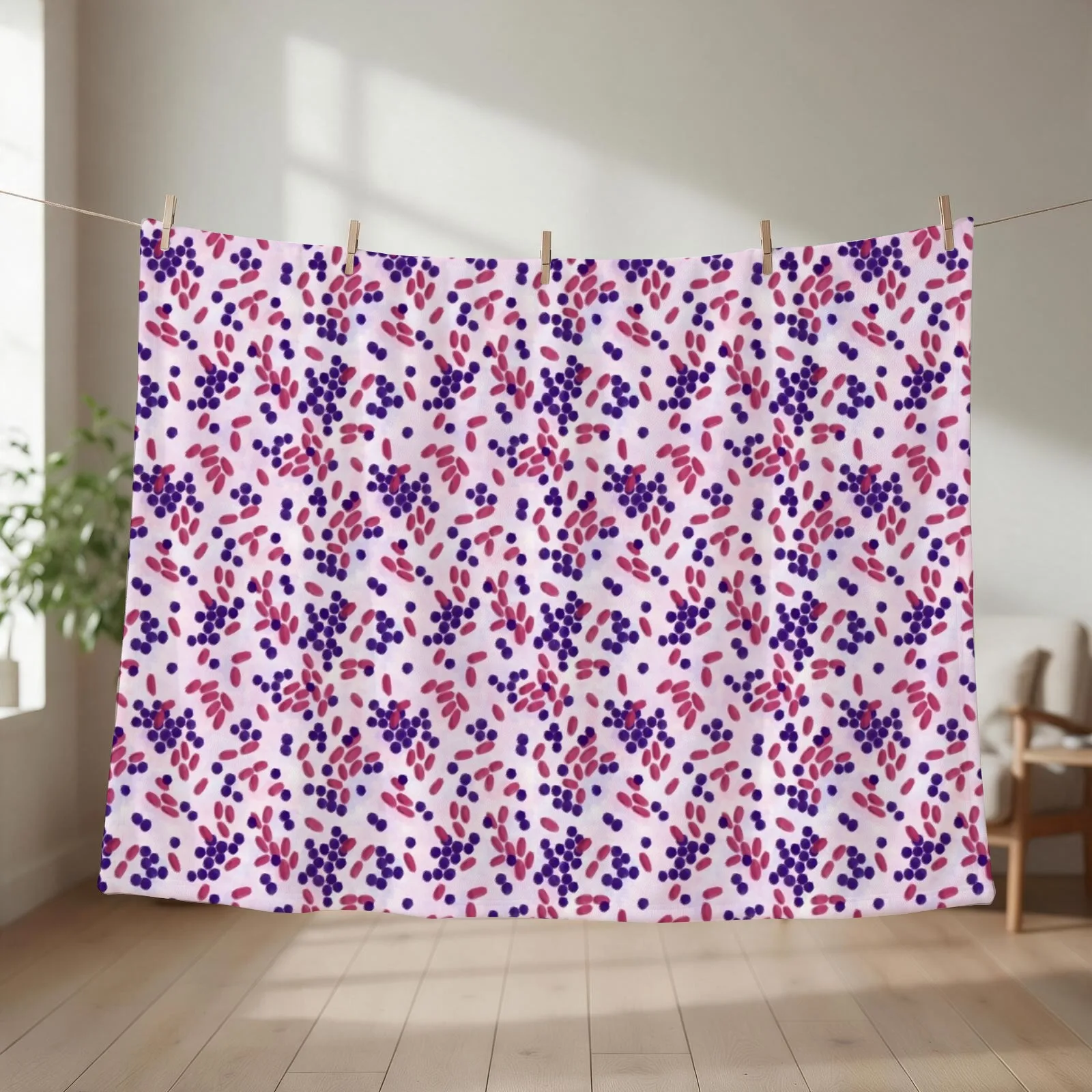 Gram-stain Throw Blanket Soft Beds Bed covers Summer Beddings Thins Blankets