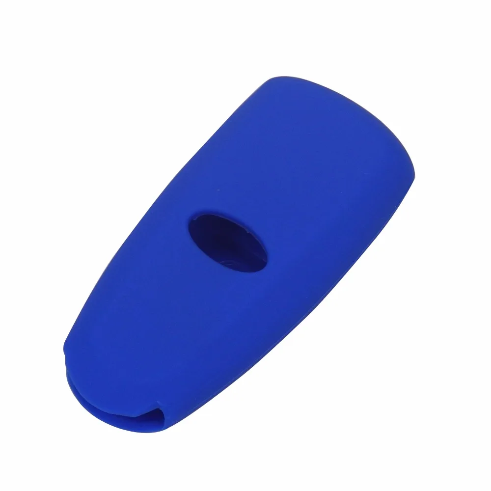 jingyuqin 5 Buttons Silicone Car Key Cover Case For Ford Escape Explorer Edge Flex Focus Taurus Lincoln Mks Holder Smart Key