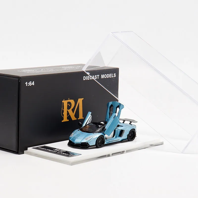 RM 1:64 Alloy Super Car Rhino LP700-4 Replica Vehicle Model - Adult Collection Decoration Item - Boy's Gift