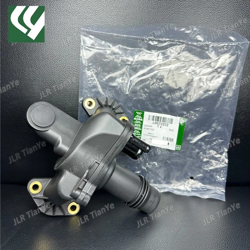 Thermostat Housing Kit for Land Range Rover Sport Discovery LR3 4 2.7 3.0 Diesel Jaguar XF Water Outlet Pipe 4H2Q8592BF LR073372