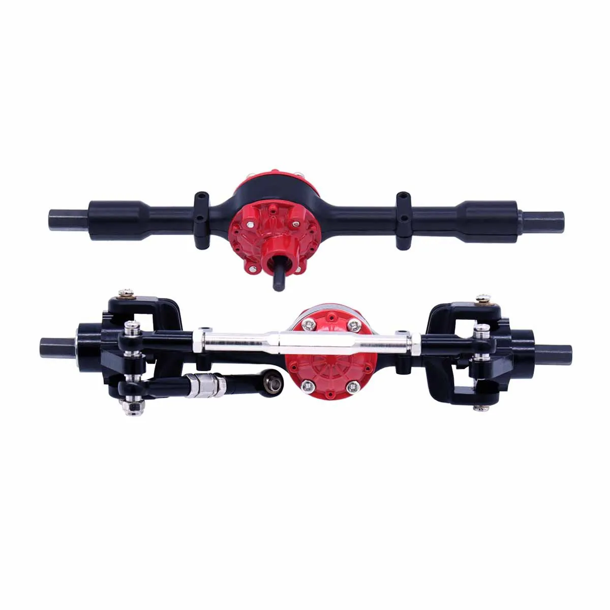 Metal Front and Rear Axle Gearbox  for WPL C14 C24 C34 C44 B14 B24 1/16 4WD RC Car Truck Upgrade Parts Accessories