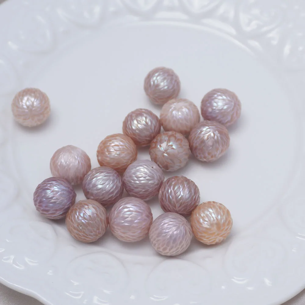 Wholesale price AAA grade natural pearl 12-14mm - nucleated - South  Sea half hole pearl 1 piece