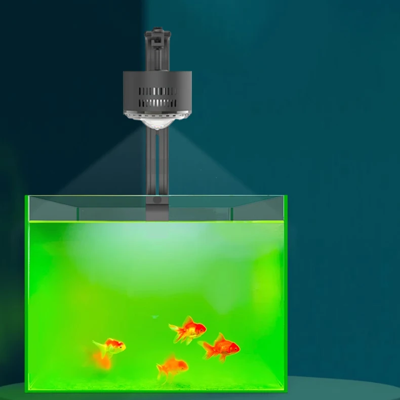 

100W Timed Dimming Full Spectrum Aquarium Plant Downlamp Goldfish Burst Algae Fish tank Light Led Aquarium Lamp
