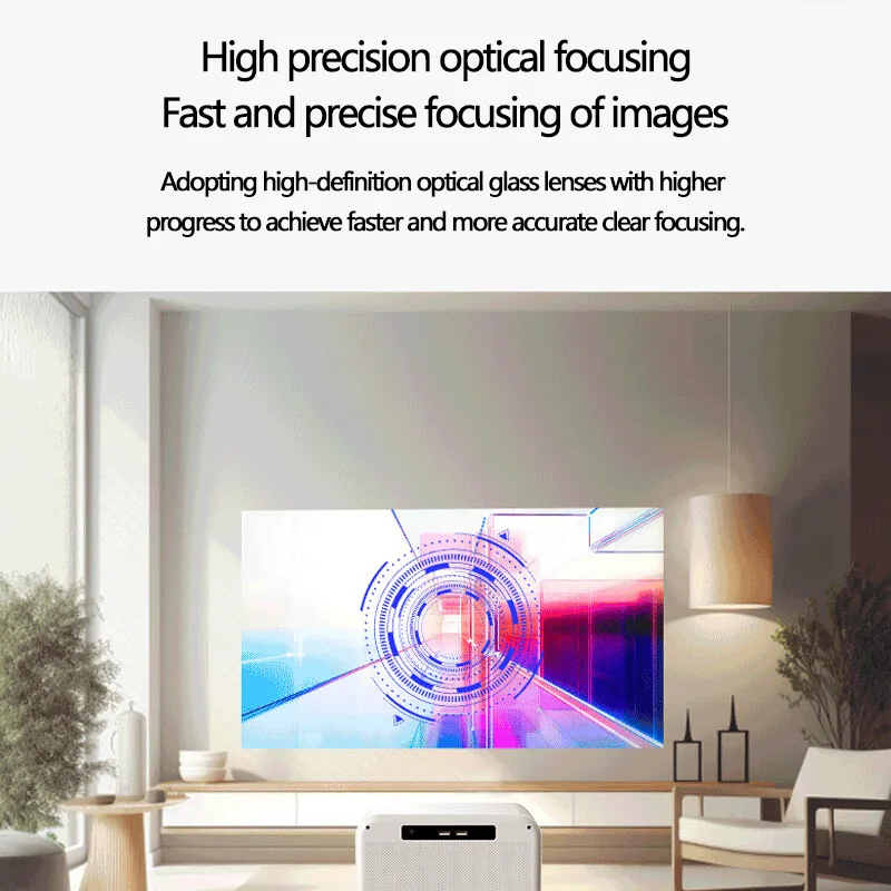 XJ Projector 4K Draagbare Projector 12000L Mini Projectoren 4K Netflix Projector WIFI BT 4K Video Projector Home Cinema Projector