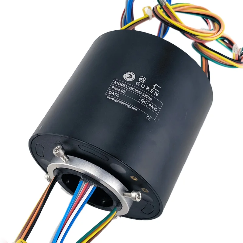 GK3899-18P10 18-way high power conductive slip ring 360 degree rotating circuit slip ring slip ring professional customization