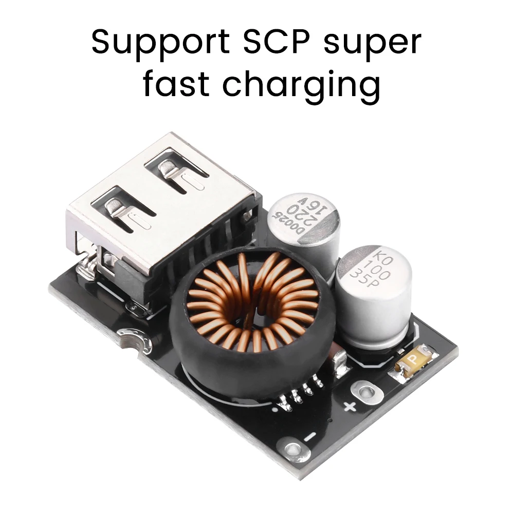 QC36W Fast Charging Module 12V24V to USB Charging Board supports PD2.0/3.0 QC2.0/3.0 PPS FCP AFC SCP super fast charging