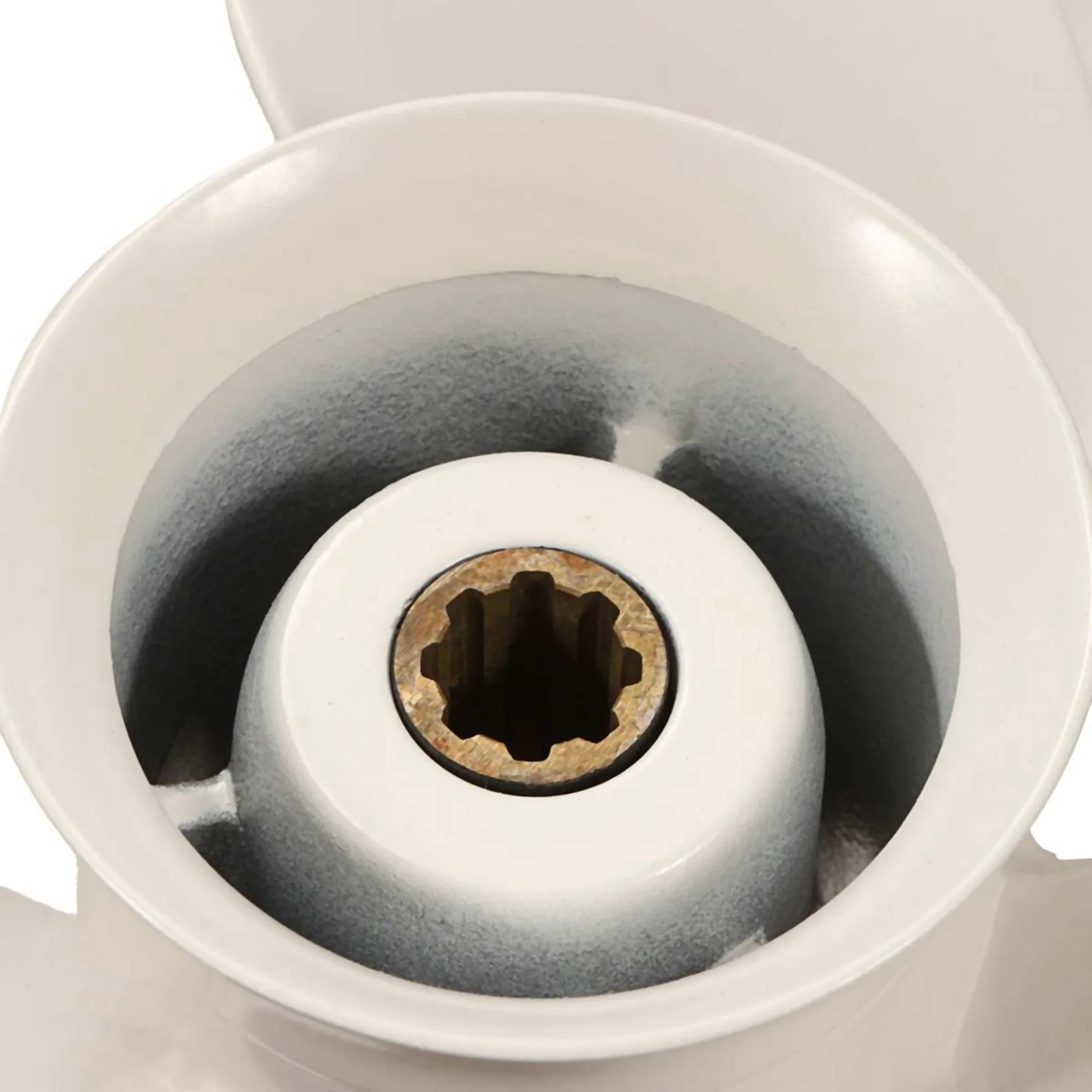 F9-3X لـ 9.9-15HP 63V-45945-10-EL 9-1/4X9 سبائك الألومنيوم البحرية الخارجية المروحة 8 سبلاين الأسنان 3 شفرات