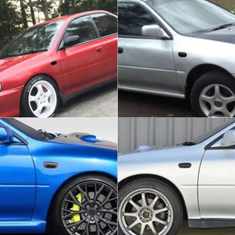 2x عدسة مدخنة الجانب ماركر مصباح إشارة لا لمبة OEM: 84401FA050 ل 1993-2001 سوبارو امبريزا GC GM GF اليسار اليمين اكسسوارات السيارات