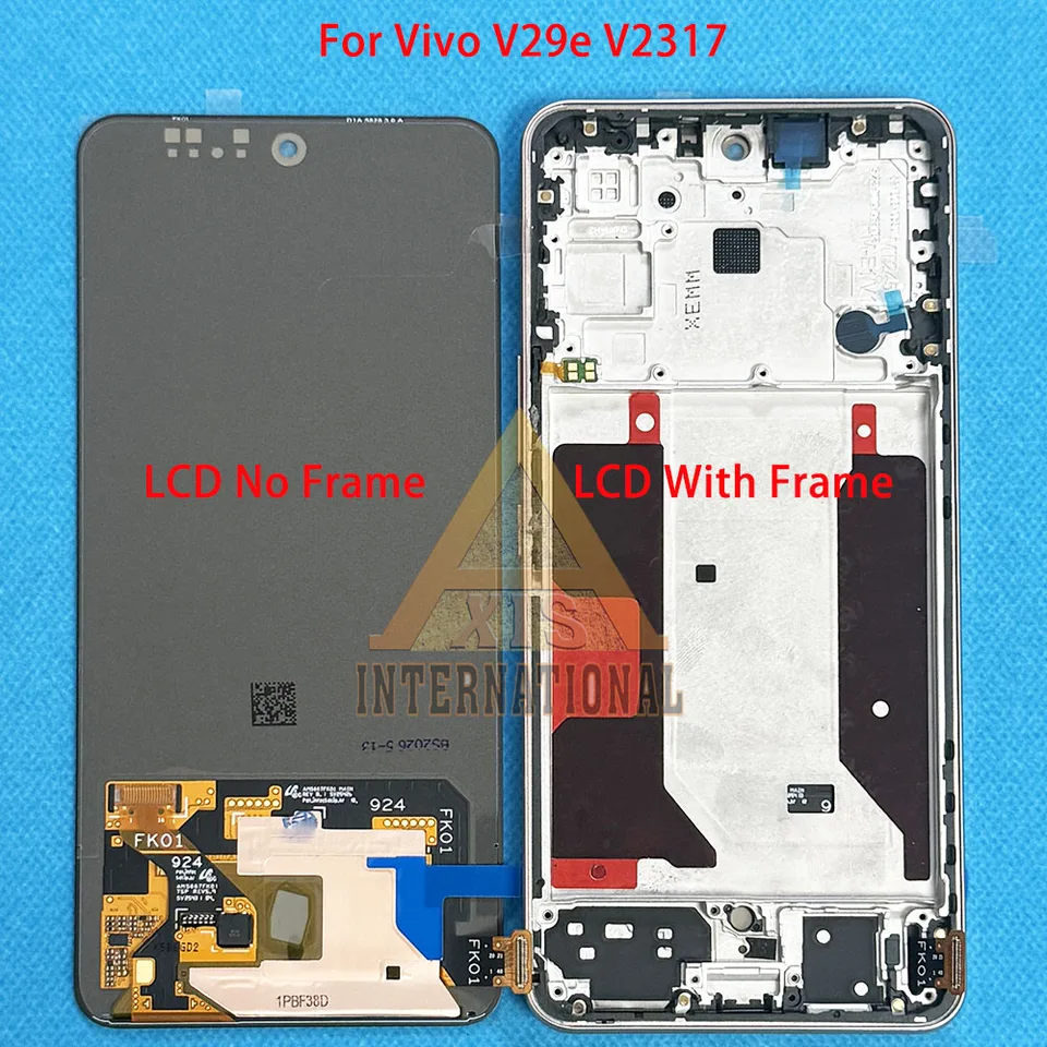 Original AMOLED For Vivo V30 V2318 LCD V30E V2339 V30 Pro Display
