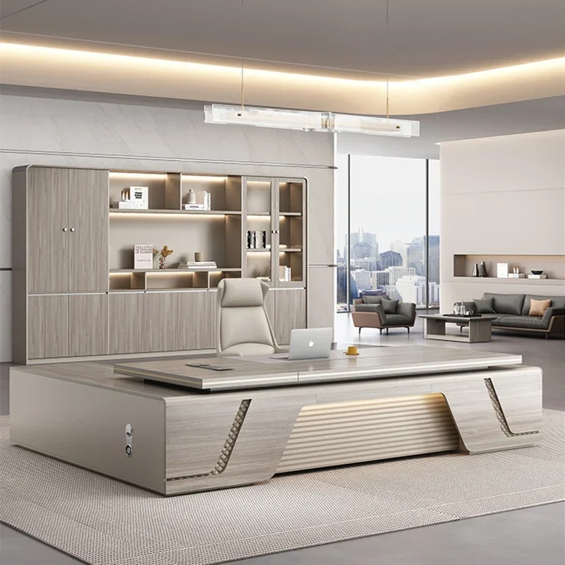 Multifunctional Desk Computer Offices Office Work Reading Study Table Workshop Multifunction Home Furniture Modern Workstation