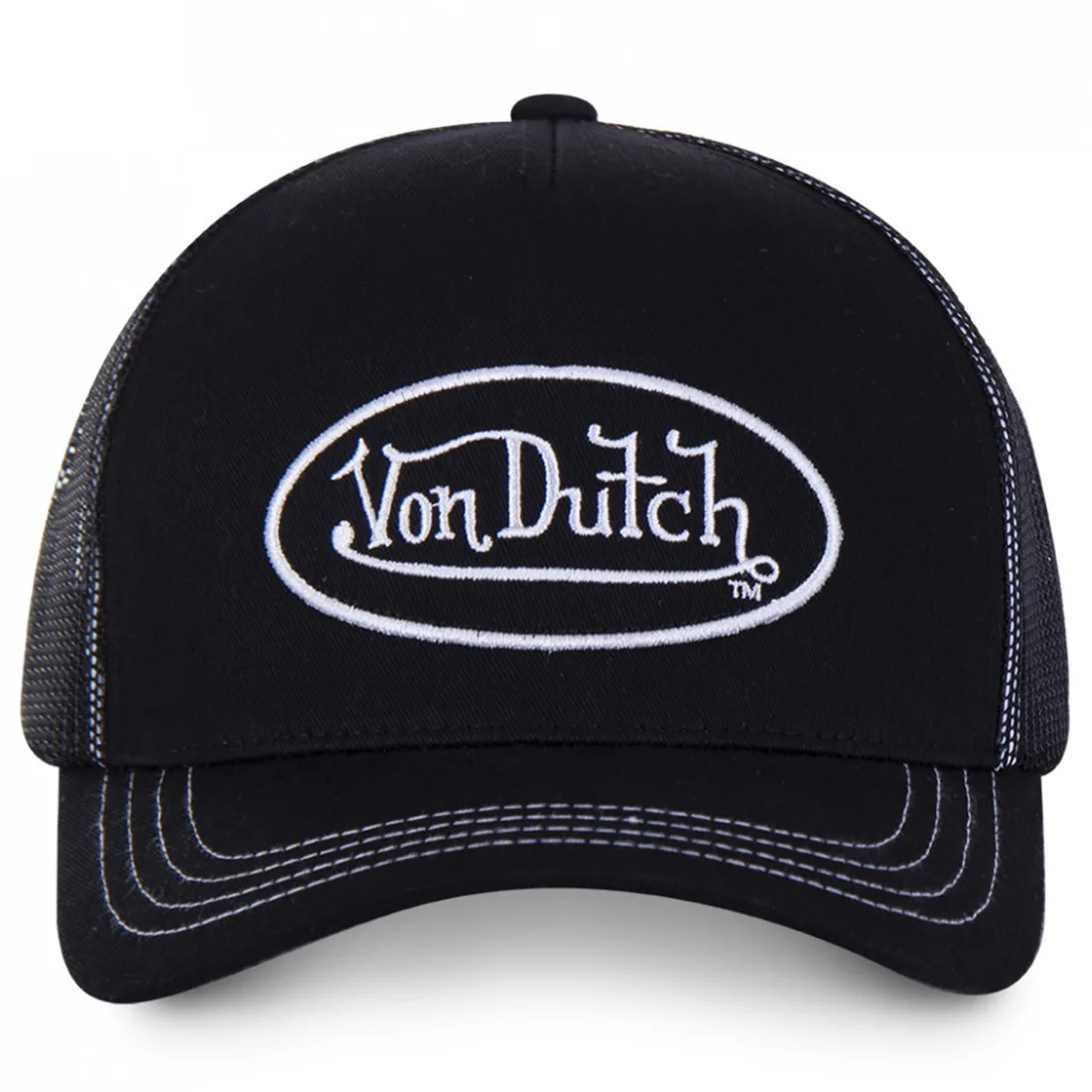 VON baseball cap Alphabet sunblock mesh embroidered trucker hat