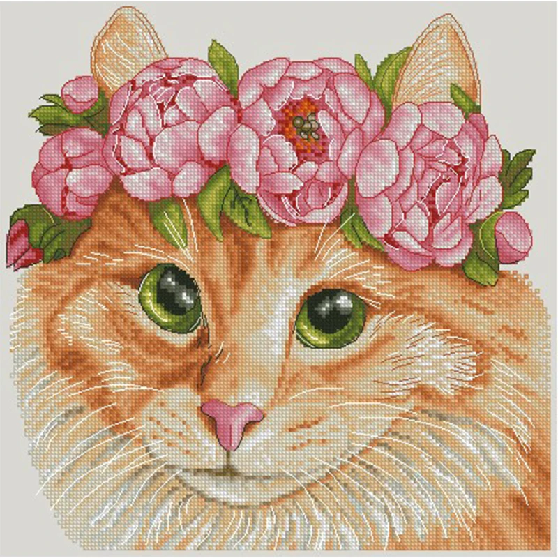 6526 Cross Stitch Kits Cross-stitch Kit Embroidery Threads For Embroidery Set Christmas Crafts For Adults Embroidery Needles DIY