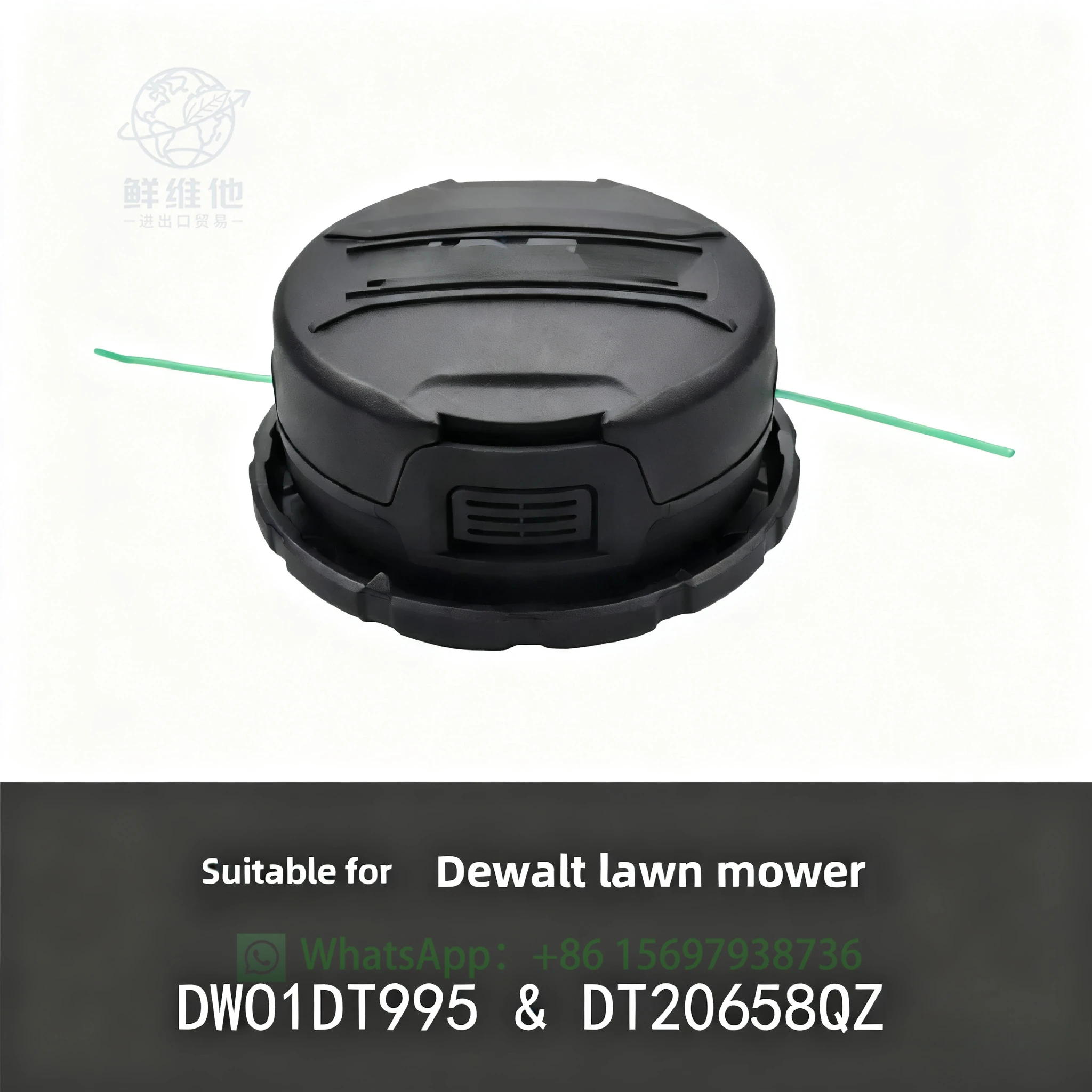 

Lawn Mower Replacement Cutting Head - Compatible with DWO1DT995 & DT20658QZ Models, Universal Fit