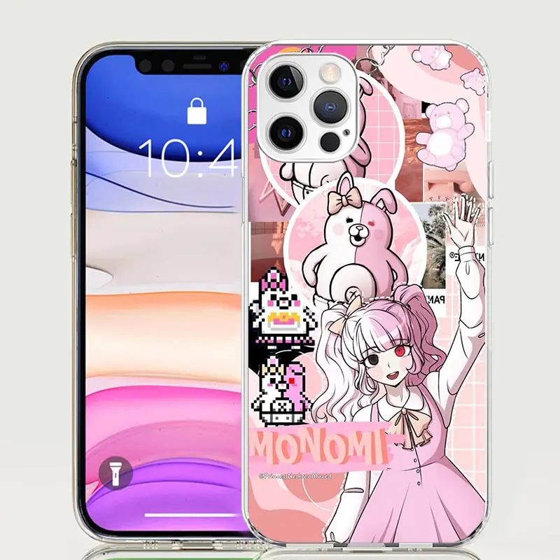 Danganronpa Trigger Happy Havoc For iPhone 16 15 14 13 12 11 Pro Max Phone Case X XS XR 7 Plus Print 8 SE Apple Fundas Cover Coq