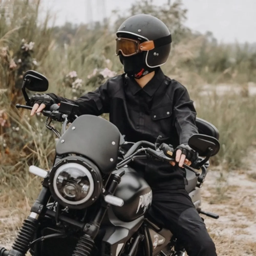 سترة كاجوال لركوب الدراجات النارية مع وسادات واقية: مضادة للصدمات، شبكية قابلة للتنفس #5