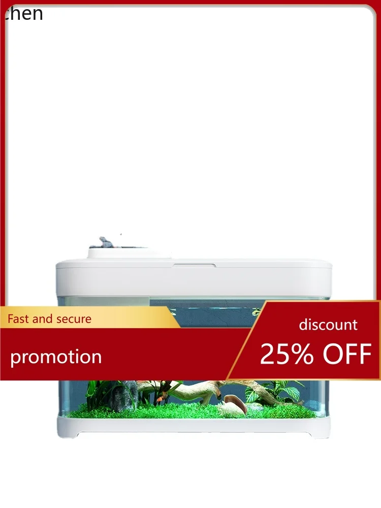 

YFY Smart Fish Tank Small Living Room Mini Office Change Water Lazy Desktop Filter Integrated