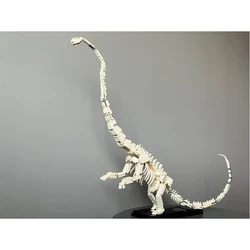 MOC 1:22 Sauropod Dinosaur  Barosaurus Skeleton Assembled   Building Blocks Toy Brick Children's Educational Holiday Gifts 21320