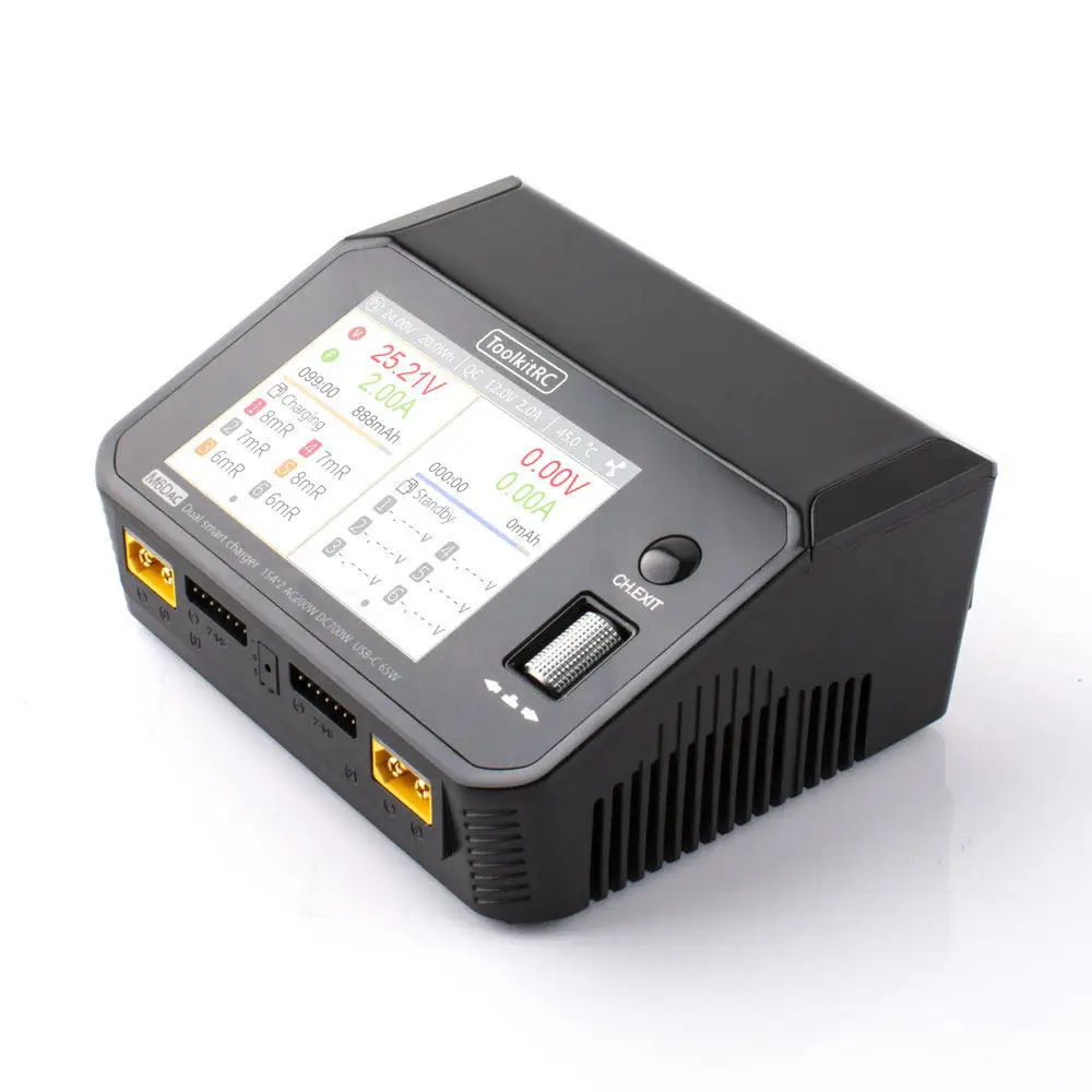 ToolkitRC M6DAC Dual Channel/AC200W/DC700W/15A * 2 1-6S/MAX25A