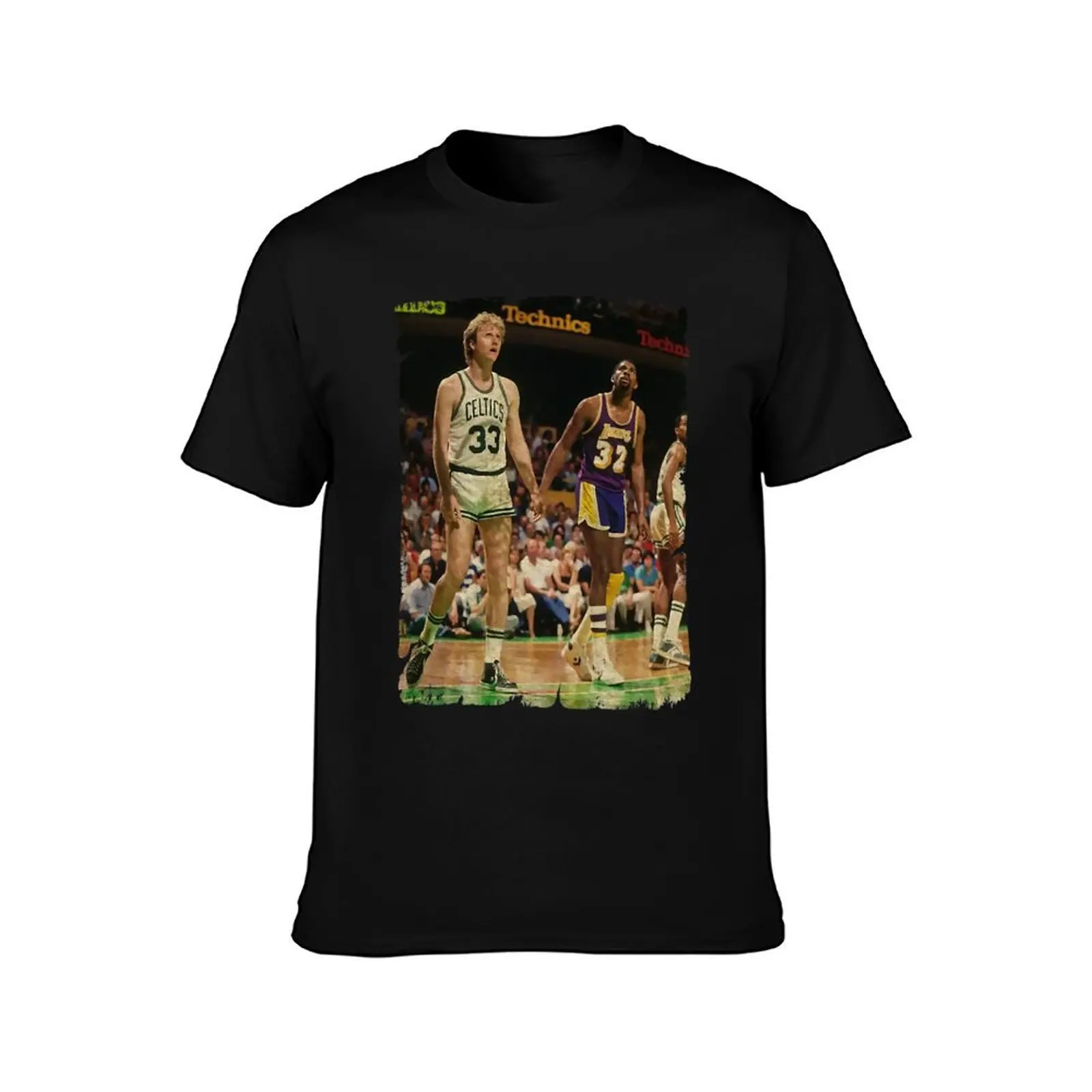 Magic Johnson vs Larry sport bird, Made Their NBA Debuts T-Shirt cute clothes cute tops black t-shirts for men