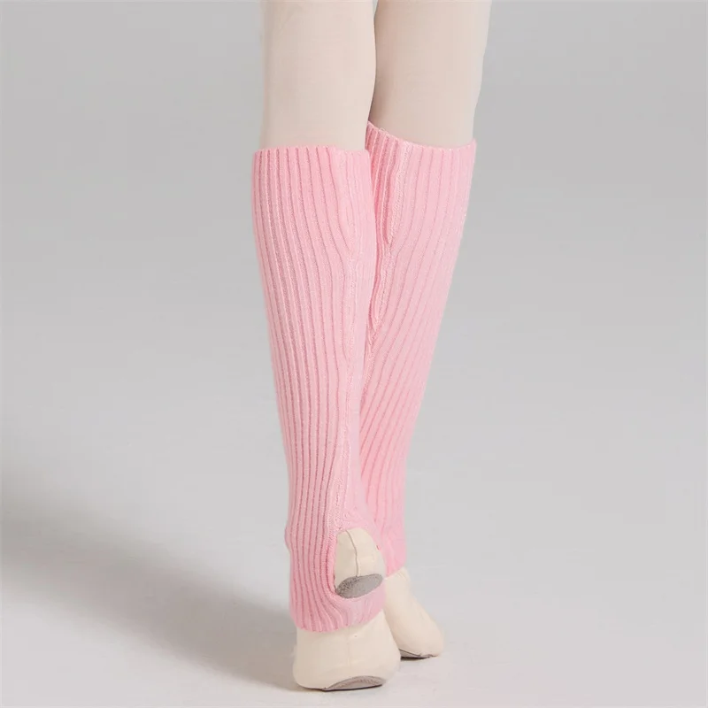 Hot Sale  Kids Girls Children Black Pink Purple Blue Grey Training Wear Warm-up Ballet Dance Sports Yoga Leg Warmers