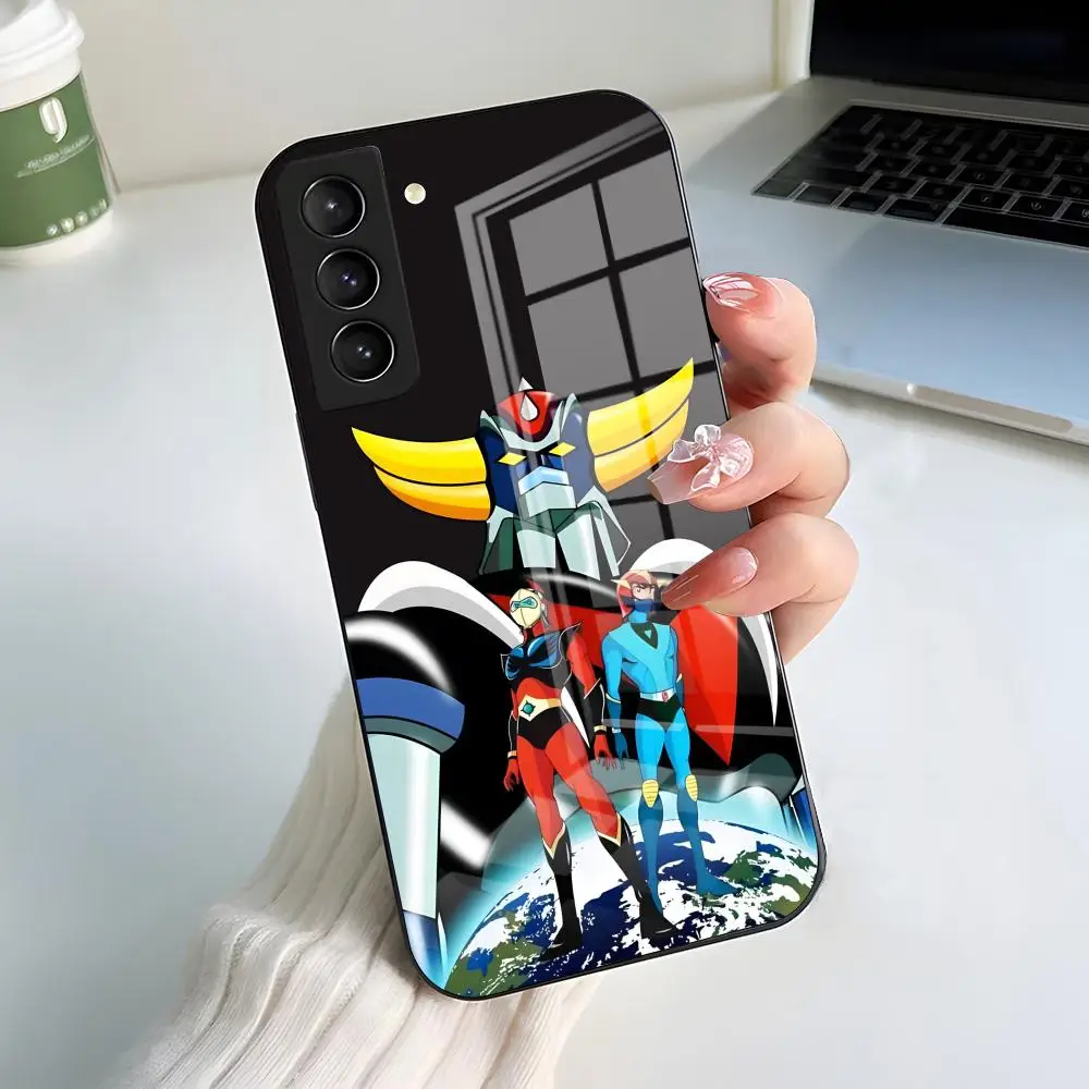 UFO Robot G-Goldorak Phone Case For Samsung A56 A36 A26 A16 A15 A25 A35 A55 A14 A34 A24 A54 Glass Case