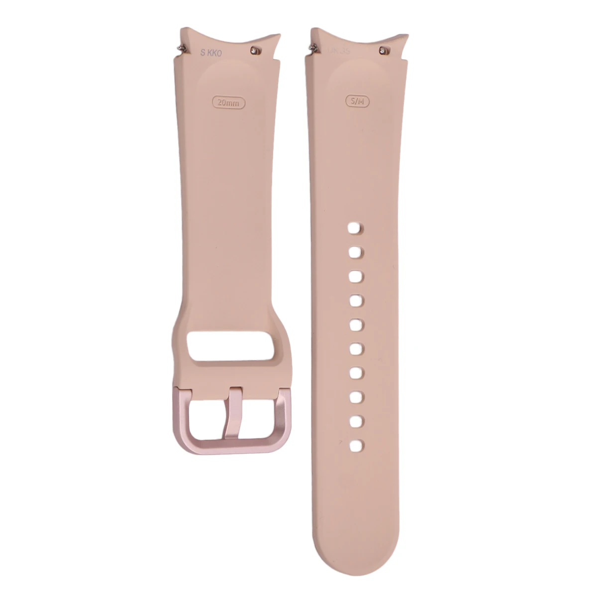 Genuine Silicone Watchband Samsung Galaxy Watch 4 & Watch 4 Classic Sport Silicone Band Wrist Strap 20mm Medium/Large (S/M)