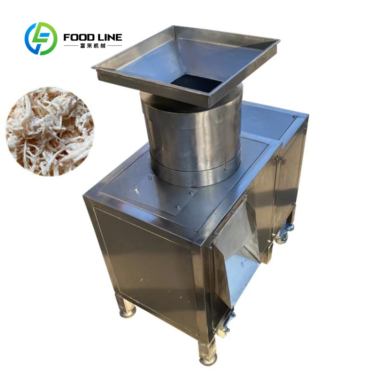 Commercial Cooked Meat Cutter Shredding Cutting Chicken Meat Shred Meat Floss Machine