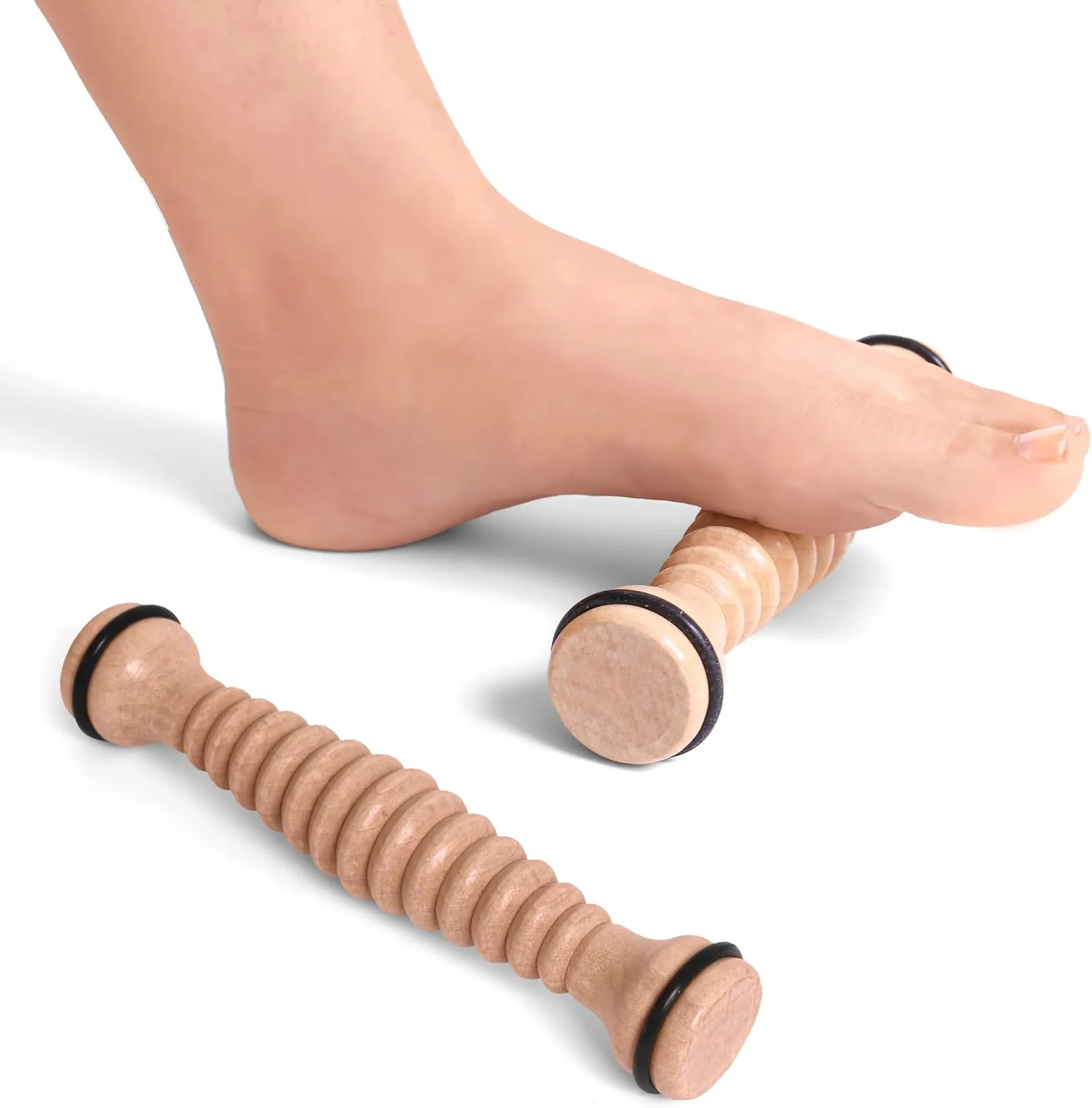 Foot Roller for Plantar Fasciitis Relief, Foot Massager for Neuropathy Boosts Circulation, Heel Spur  Arch Pain Relaxation