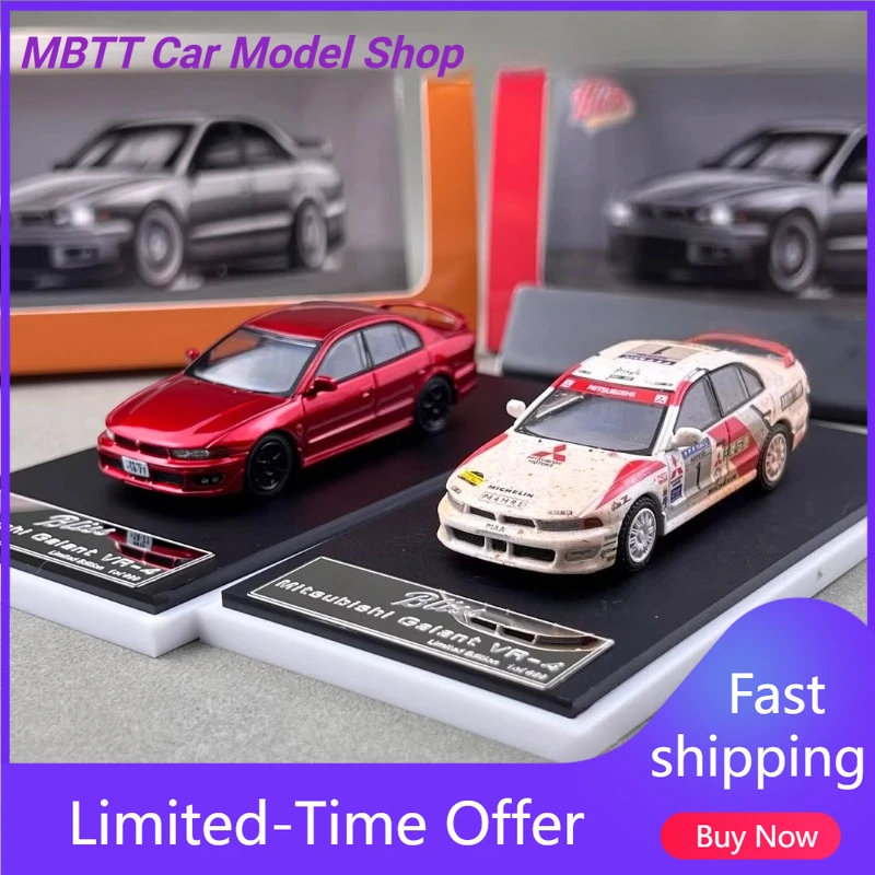 

In Stock Bliss 1:64 Scale Mitsubishi Galant VR-4 Special Edition Die-Cast Car Model Holiday Gifts for Men
