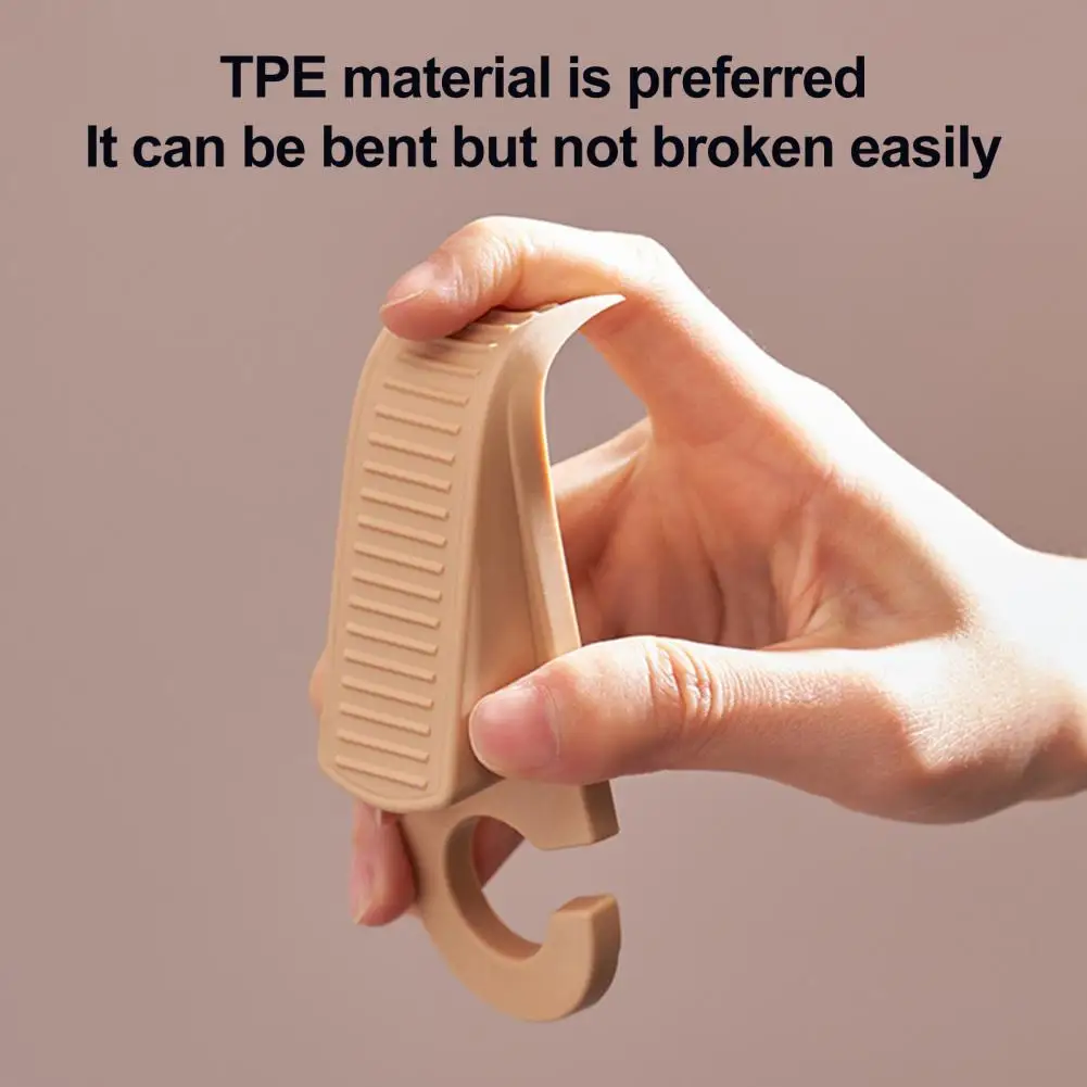 2 Buah Sumbat Pintu Sumbat Pintu Baji Universal Anti-selip Sumbat Pintu dengan Desain Penyerap Guncangan Baji Pintu untuk Keamanan Rumah