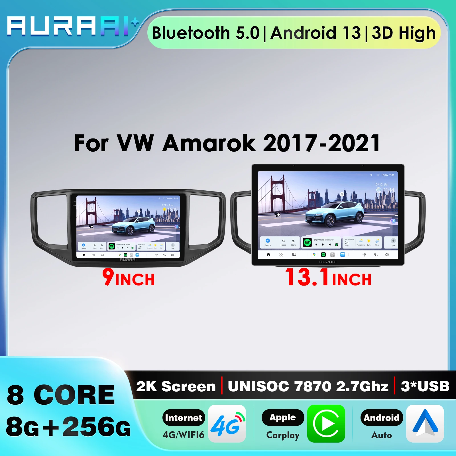 

Автомагнитола Android 14 с беспроводным CarPlay для VW Amarok 2017-2021, Android Auto, мультимедийный проигрыватель, GPS, стерео, Bluetooth, Wi-Fi, RDS