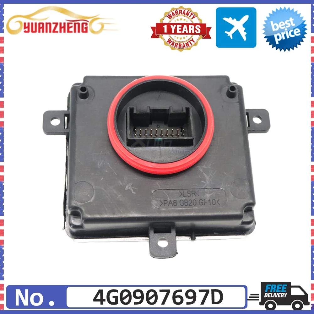 4G0907697D For AUDI A4 S4 A5 S5 RS5 AllRoad SQ5 A6 S6 RS6 Q3 Q5 TT CAR Driving Module Xenon Headlights Follower Controller