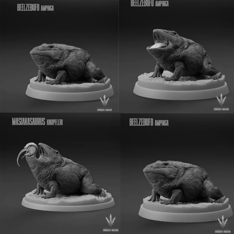 

1/35 15cm A Beelzebufo Model Toy Modern Animals Model Gk Customize 3D Printing
