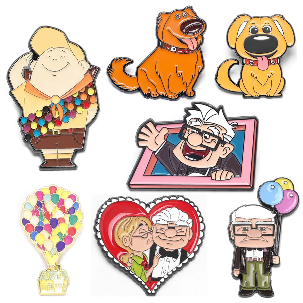 Cartoon Dog emalia Pin słodkie zwierzaki broszki dla kobiet przypinki na klapę odznaka na plecaku akcesoria kostiumowe modna biżuteria na prezenty