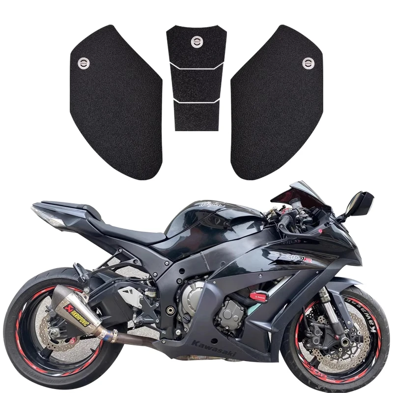 

for KAWASAKI ZX10R 2011-2016 motorcycle fuel tank sticker fishbone sticker anti-slip protection side sticker
